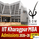 IIT Kharagpur MBA Admission 2026–28 Started Based on CAT 2025; Check Details Here